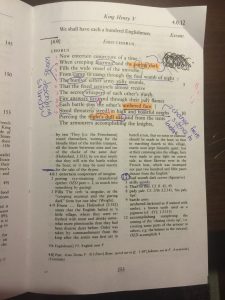 Being able to write in any direction without having to turn the book really helps with these things...