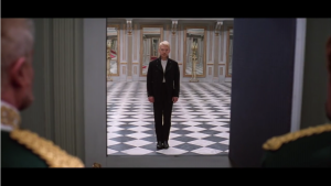 Whose house has two way mirrors?