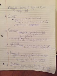 notes on film