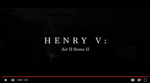 Henry V: Act II, Scene II